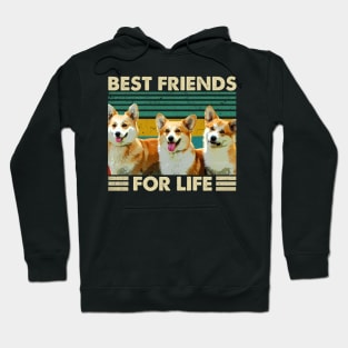 Corgi Chic Stylish Tee Showcasing the Sophistication of Corgis Hoodie